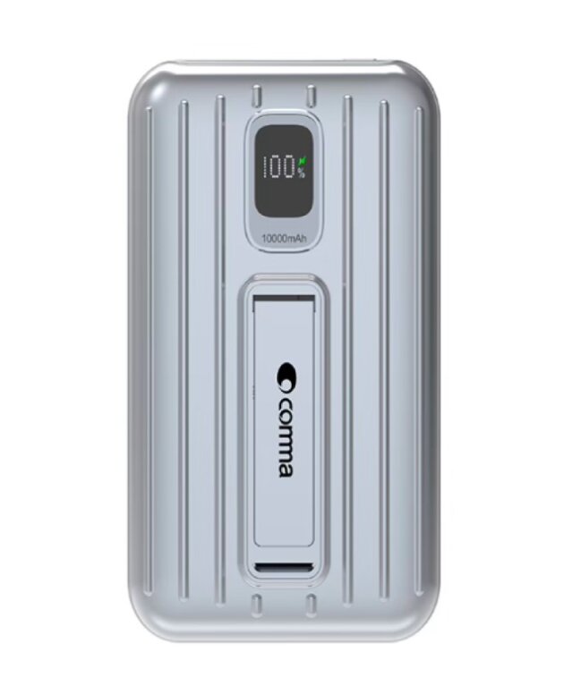 Comma Jub Series MINI Digital Display Wireless PD Power Bank With Bracket (10000mAh)(NEW)