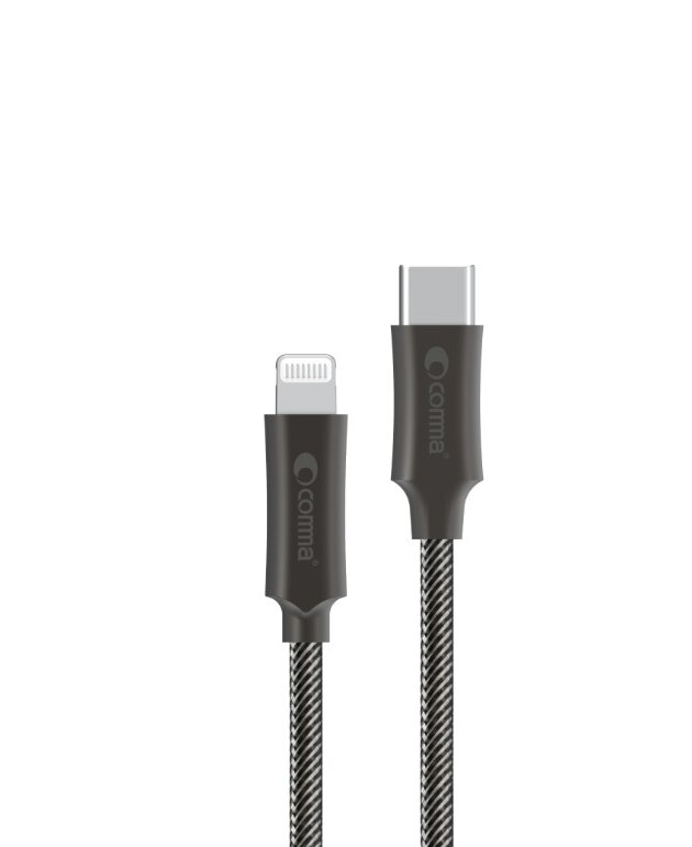 Comma Jub Series MFi Certified Zinc Woven PD Cable(NEW)