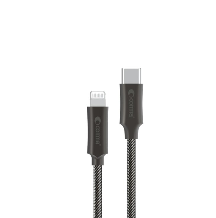 Comma Jub Series MFi Certified Zinc Woven PD Cable(NEW)