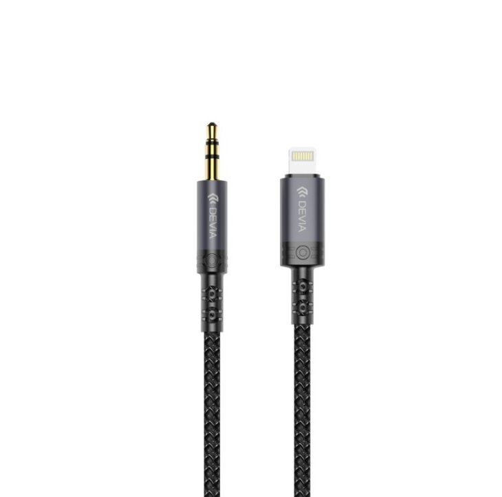 DEVIA Ipure Series Lightning to 3.5mm Woven Audio Cable(NEW)